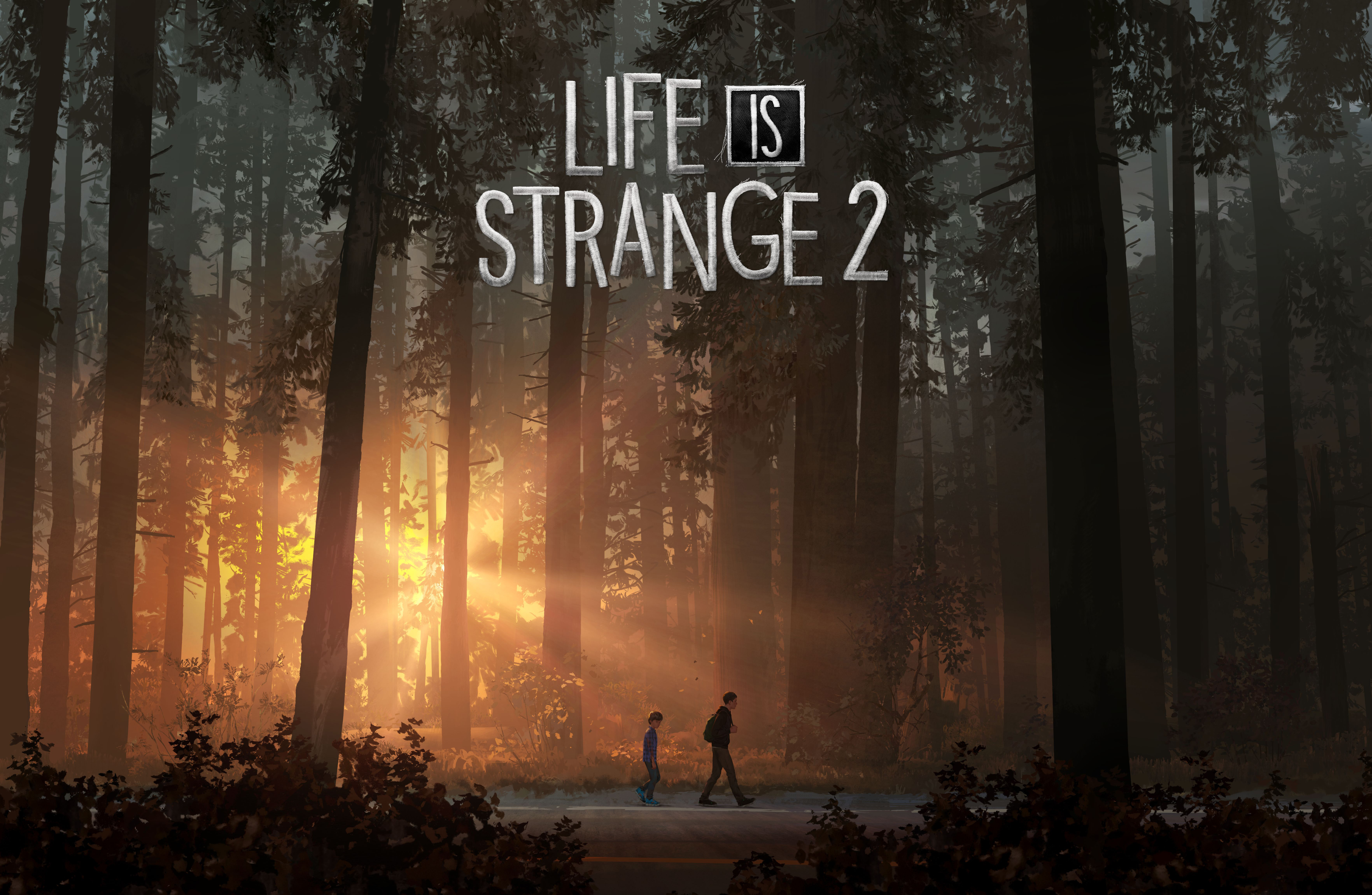 Life in strange 2. Шон Диас Life is Strange 2. Life is Strange 2 лес. Life is Strange 2 1 эпизод. Into the Woods Life is Strange 2.