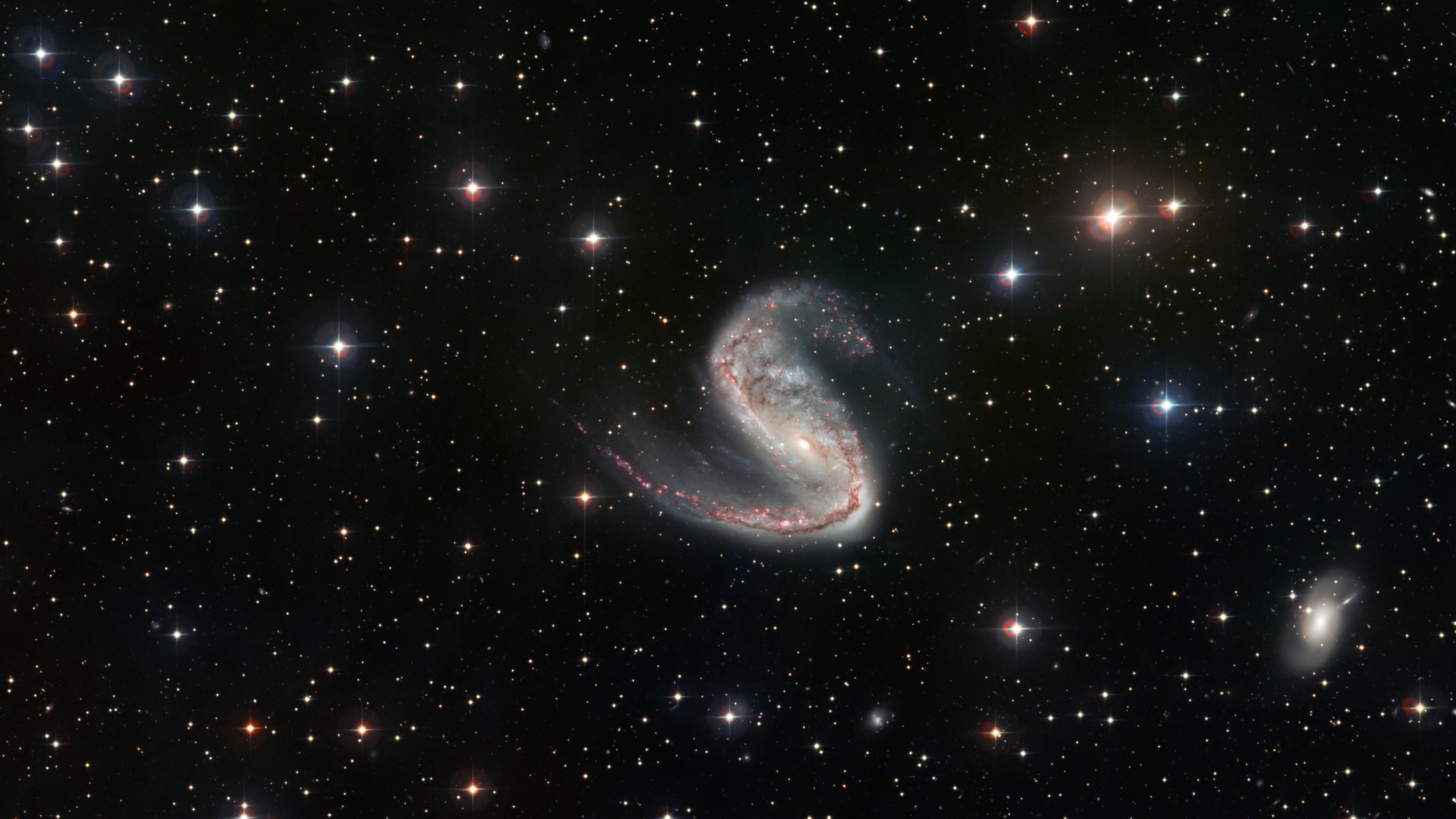 Span space. Мессье 106. Галактика NGC 2442. Объект ХОГА Галактика. Спиральная Галактика UGC 2885.
