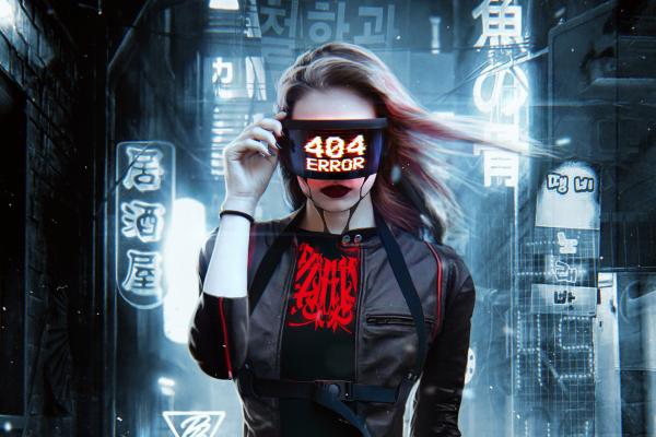 Ошибка 404, Азиатка, Фантастика, Модерн, HD
