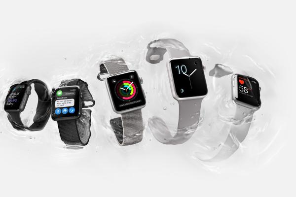 Apple Watch Series 2, Умные Часы, Iwatch, Обои, Apple, Дисплей, Серебро, Настоящие Футуристические Гаджеты, HD, 2K, 4K