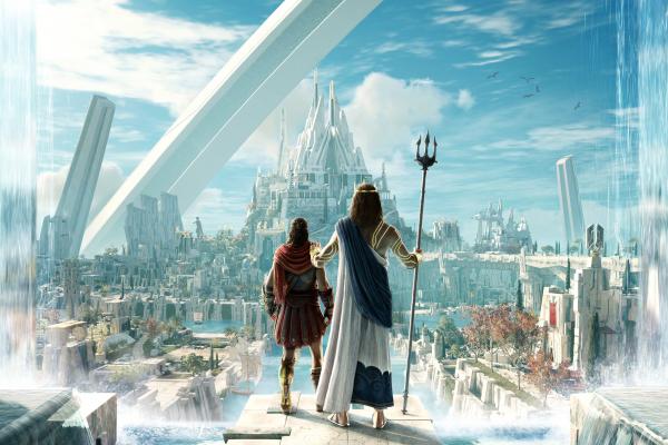 Assassins Creed Odyssey Judgment Of Atlantis, Постер, HD, 2K, 4K, 5K