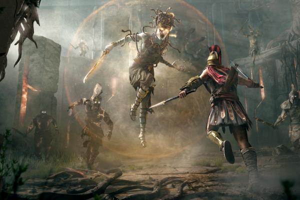 Assassins Creed Odyssey, Gamescom 2018, Постер, Иллюстрация, 12K, HD, 2K, 4K, 5K, 8K