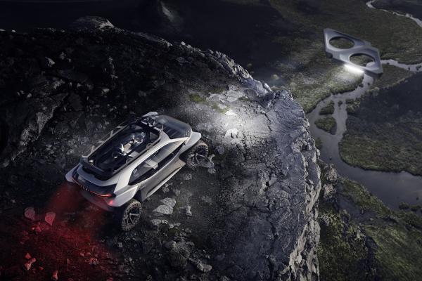 Audi Ai: Trail Quattro, Электрический Внедорожник, Франкфуртский Автосалон, 2019, HD, 2K, 4K, 5K