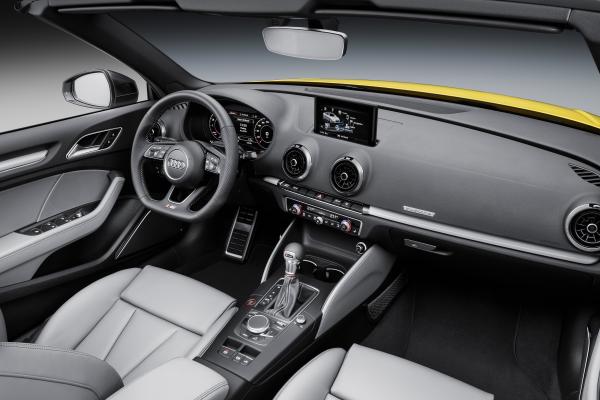 Audi S3, Кабриолет, Интерьер, HD, 2K, 4K