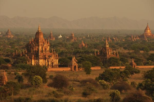 Храмы Багана, Мьянма, Путешествия, Туризм, Бронирование, HD, 2K