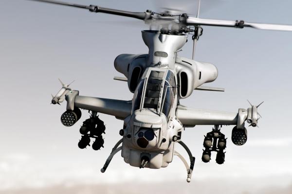 Bell Ah-1Z Viper, Ударный Вертолет, Сша. Армия, Сша. Ввс, Зулусская Кобра, HD, 2K, 4K
