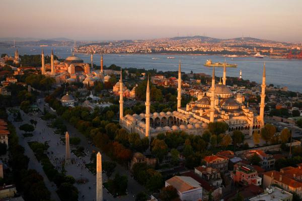 Голубая Мечеть, Стамбул, Турция, Туризм, Путешествие, HD, 2K, 4K
