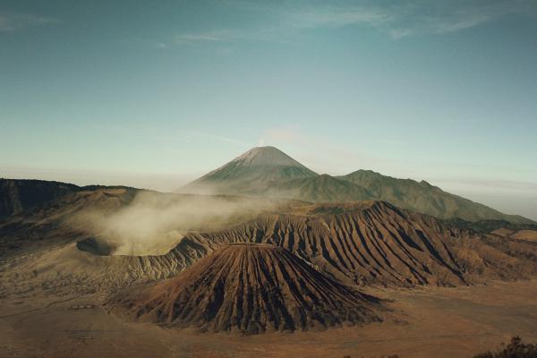 Бромо, Индонезия, Вулкан, Песок, HD, 2K, 4K