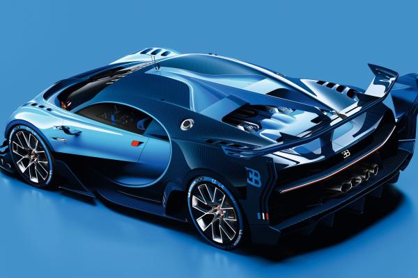 Bugatti Vision Gran Turismo, Bugatti, Grand Sport, Спорткар, Лучшие Автомобили 2015 Года, HD, 2K, 4K