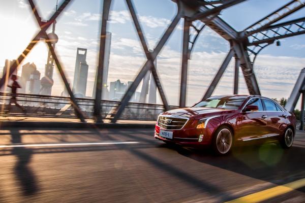 Cadillac Ats-L, Concept, Красный, Спорткар, HD, 2K, 4K