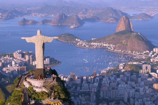 Христос-Искупитель, Рио-Де-Жанейро, Бразилия, Туризм, Путешествия, HD, 2K, 4K