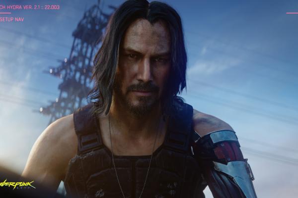 Cyberpunk 2077, Киану Ривз, E3 2019, Скриншот, HD, 2K, 4K