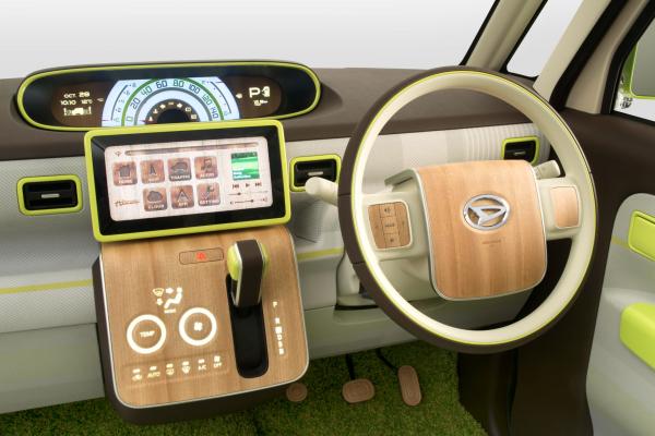 Daihatsu Hinata, Concept, Зеленый, Автомобиль Будущего, HD, 2K, 4K