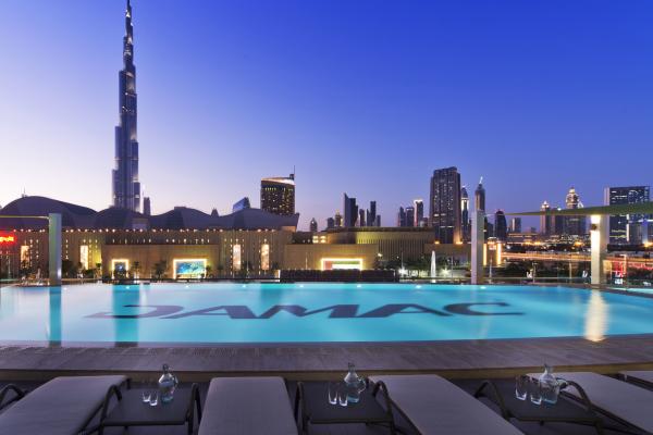 Damac Maison Hotel, Дубай, Лучшие Отели, Туризм, Путешествия, Курорт, Бронирование, Отдых, Бассейн, HD, 2K, 4K, 5K