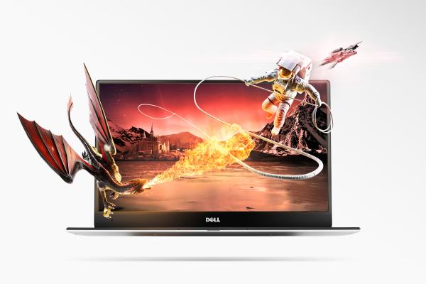Ноутбук Dell, Дракон, Астронавт, 4К, HD, 2K, 4K