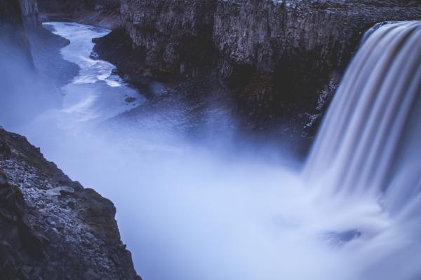 Деттифосс, Исландия, Водопад, Скалы, HD, 2K, 4K