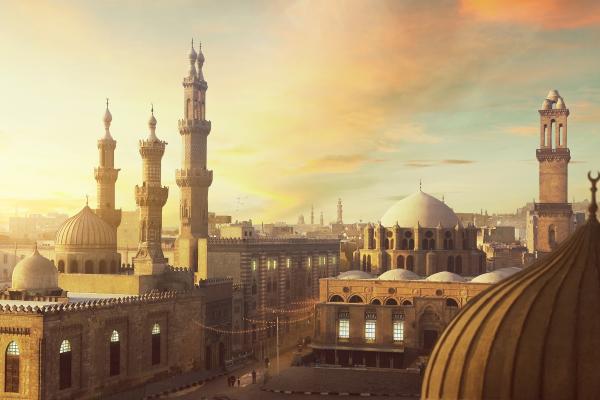 Египет, Рамадан, Мечеть, Городской Пейзаж, HD, 2K, 4K