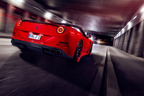 Ferrari California T N-Largo, Novitec Rosso, Красный Цвет, Суперкар 2016, HD, 2K, 4K