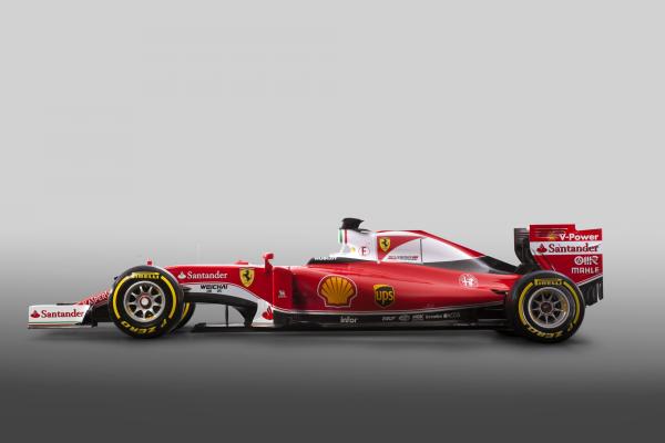 Ferrari Sf16-H, Формула 1, Красный, HD, 2K, 4K