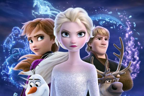 Frozen 2, Королева Эльза, Ганс, Анна, Олаф, Кристофф, Анимационные Студии Уолта Диснея, 2019, HD, 2K, 4K