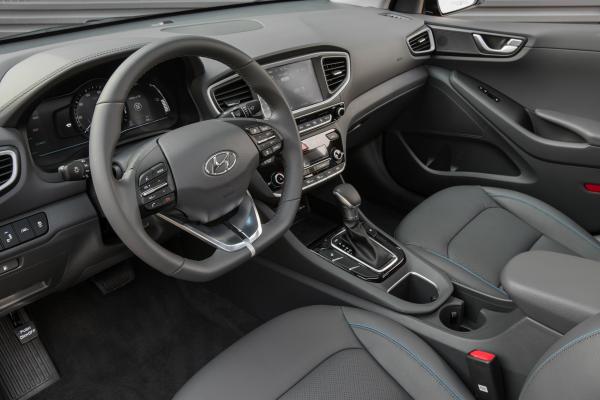 Hyundai Ioniq Hybrid, Nyias 2016, Гибрид, Интерьер, HD, 2K, 4K