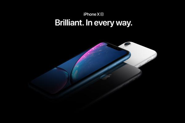 Iphone Xr, Синий, Черный, Белый, Смартфон, Apple, Сентябрь 2018 Событие, HD, 2K