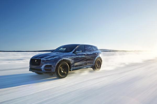 Jaguar F-Pace, Зима, Тест, HD, 2K, 4K, 5K