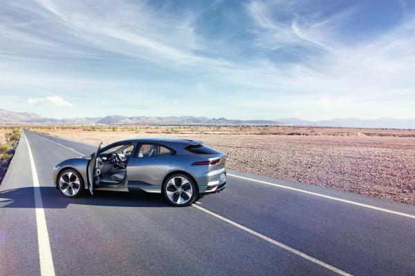 Jaguar I-Pace, Электромобили, Внедорожник, La Auto Show 2016, HD, 2K, 4K