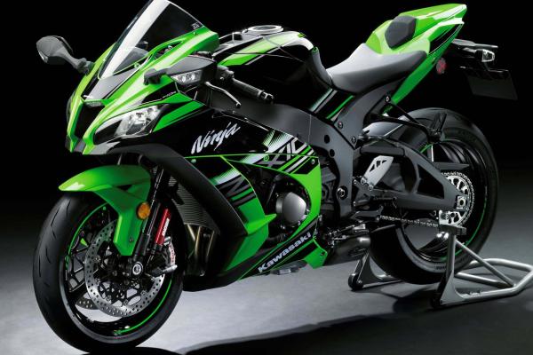 Kawasaki Zx-10R, Intermot 2016, Worldsbk, Зеленый, Лучшие Мотоциклы, HD, 2K
