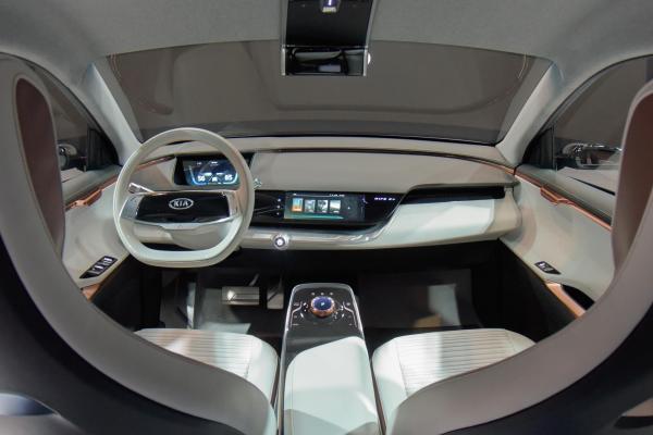 Kia Niro Ev, Ces 2018, Electric Car, Interior, HD, 2K, 4K