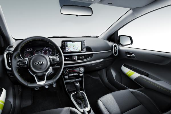 Киа Пиканто Х-Лайн, 2018 Cars, Interior, HD, 2K, 4K, 5K, 8K