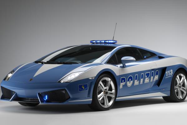 Lamborghini Huracan Lp610-4 Polizia, Суперкар, Полицейская Машина, Роскошные Автомобили, Спорткар, Тест-Драйв, HD, 2K, 4K