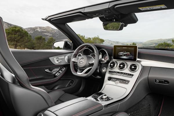 Mercedes-Amg C 43 4Matic, Coupe, Geneva Auto Show 2016, Cabriolet, Interior, HD, 2K, 4K