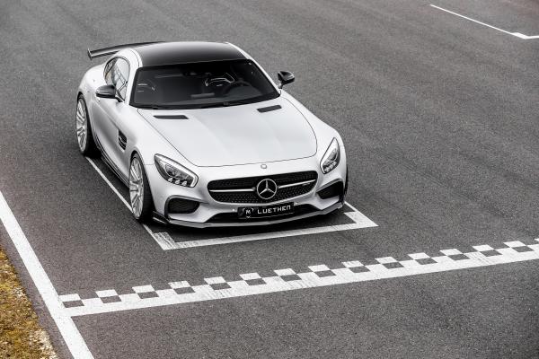 Mercedes-Amg Gt, Лютен Моторспорт, 2017, HD, 2K