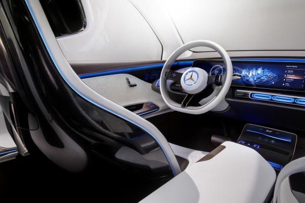 Mercedes-Benz Concept Eq, Electric Car, Interior, Мерседес-Бенц Концепт Eq, Electric Car, Interior, HD, 2K, 4K