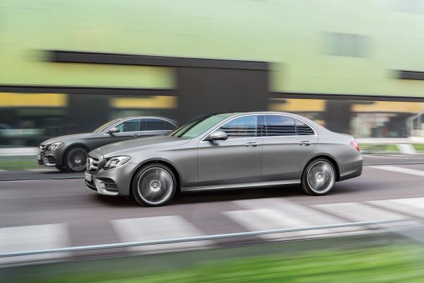 Mercedes-Benz E 400, 4Matic Amg Line, Coupe, Geneva Auto Show 2016, Серебристый, HD, 2K, 4K