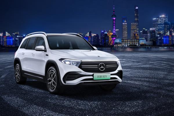 Mercedes-Benz Eqb 350 Amg, Auto Shanghai 2021, 2021 Автомобили, Электромобили, Внедорожник, HD, 2K, 4K, 5K, 8K