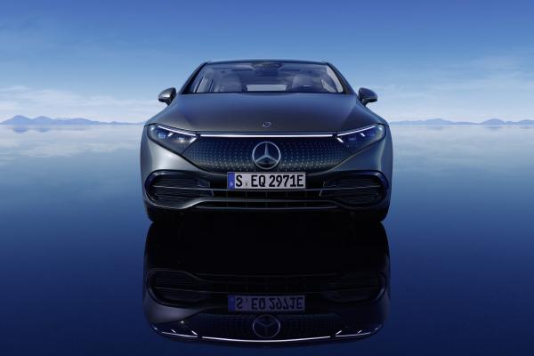 Mercedes-Benz Eqs 450 +, Auto Shanghai 2021, 2021 Автомобили, Электромобили, Роскошные Автомобили, HD, 2K, 4K