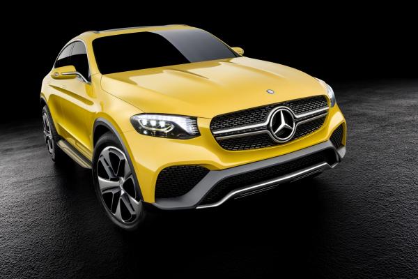 Mercedes-Benz Glc, Концепт, Золото, HD, 2K, 4K