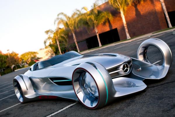 Mercedes-Benz Silver Arrow, Автомобили Будущего, HD, 2K, 4K