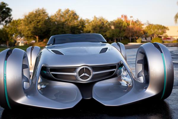Mercedes-Benz Silver Arrow, Автомобили Будущего, HD, 2K, 4K, 5K