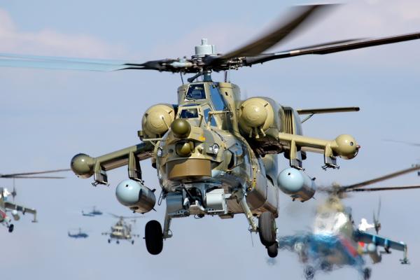 Ми-28, Ударный Вертолет, Российская Армия, HD