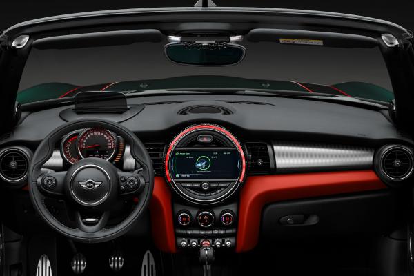 Mini John Cooper Cabrio, Кабриолет, Интерьер, HD, 2K, 4K