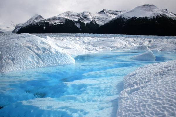 Горы, Ледник, Чили, Снег, HD, 2K, 4K
