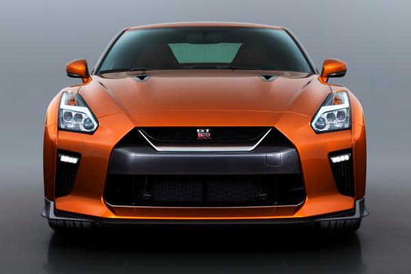 Nissan Gt R, Nyias 2016, Суперкар, Оранжевый, HD, 2K, 4K