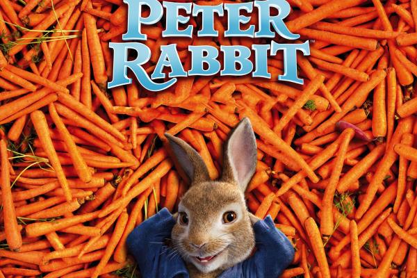 Кролик Питер, Морковь, HD, 2K, 4K