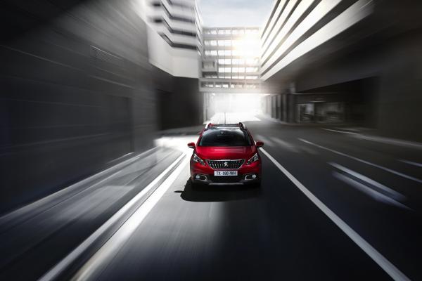 Peugeot 2008 Dk, Geneva Auto Show 2016, Кроссовер, Красный, HD, 2K, 4K
