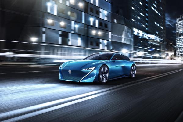 Peugeot Instinct, Беспилотный Автомобиль, Женевский Автосалон 2017, HD, 2K, 4K