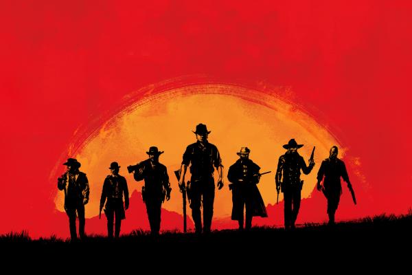 Red Dead Redemption 2, Rockstar Games, 4К, HD, 2K, 4K