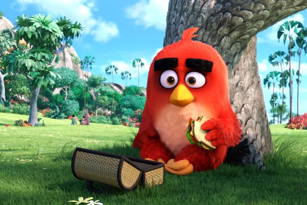 Красные, Angry Birds, 2016, HD, 2K, 4K